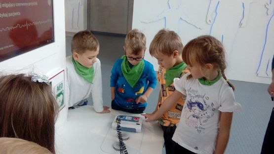 Grafika #37: Grupa 0a i 0b w Centrum Nauki Eksperyment w Gdyni