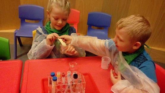 Grafika #61: Grupa 0a i 0b w Centrum Nauki Eksperyment w Gdyni