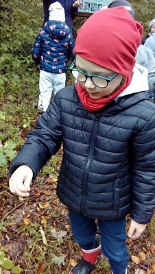  Grafika #12: Wycieczka grupy 0 a i 0 b do lasu