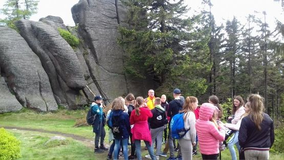Grafika #32: Nasi uczniowie w Karkonoszach
