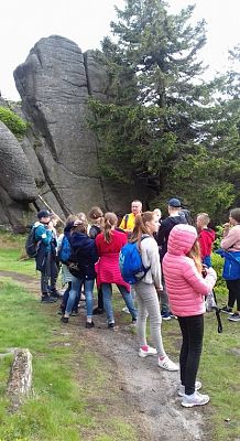 Grafika #48: Nasi uczniowie w Karkonoszach