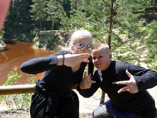 Grafika #94: Nasi uczniowie w Karkonoszach