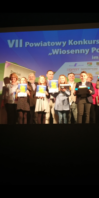  Grafika #2: ,,Wiosenny Powiew Poezji"