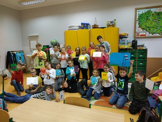  Grafika #1: Uczniowie klasy 3A w kampanii BohaterON’’