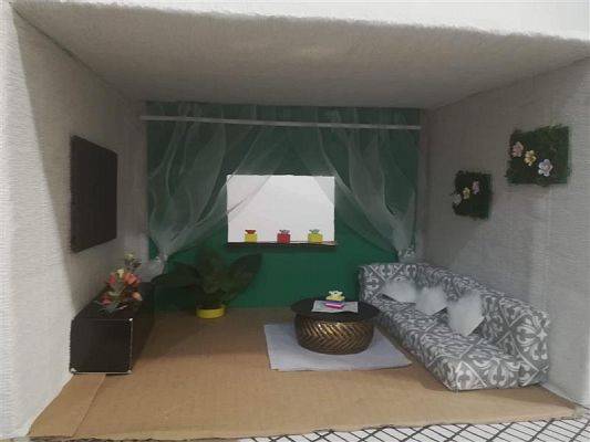 Grafika #0: Projekt pokoju 3d