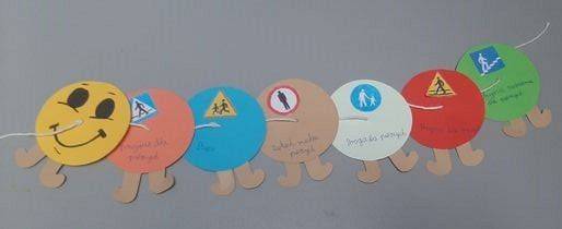  Grafika #6: Stonoga do nauki znaków drogowych - klasy 4