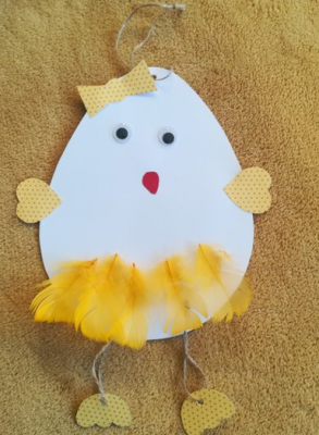  Grafika #6: Zdalna nauka - Wielkanocne Kurczaki prace klas 4-6