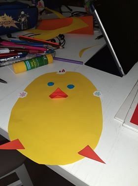 Grafika #3: Zdalna nauka - Wielkanocne Kurczaki prace klas 4-6