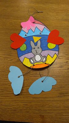 Grafika #26: Zdalna nauka - Wielkanocne Kurczaki prace klas 4-6