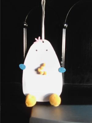  Grafika #20: Zdalna nauka - Wielkanocne Kurczaki prace klas 4-6