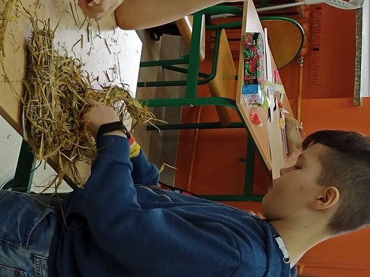  Grafika #1: Ozdoby Wielkanocne z siana