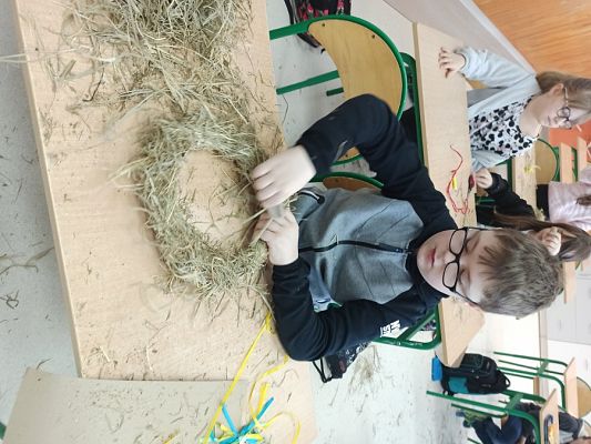  Grafika #9: Ozdoby Wielkanocne z siana