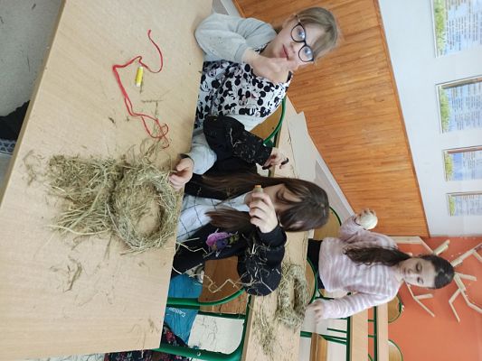  Grafika #2: Ozdoby Wielkanocne z siana