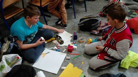 Grafika #3: MAKIETA SKRZYŻOWANIA - klasy 4