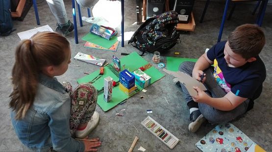 Grafika #11: MAKIETA SKRZYŻOWANIA - klasy 4