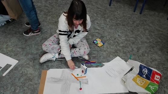 Grafika #14: MAKIETA SKRZYŻOWANIA - klasy 4