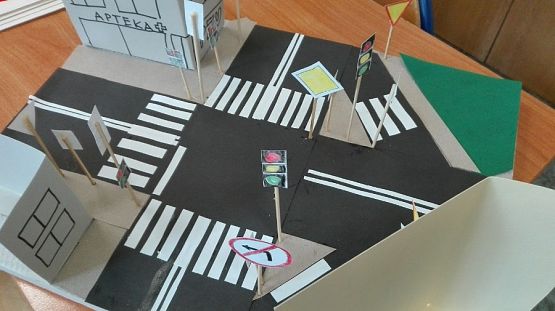 Grafika #16: MAKIETA SKRZYŻOWANIA - klasy 4