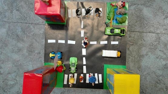 Grafika #27: MAKIETA SKRZYŻOWANIA - klasy 4