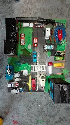 Grafika #34: MAKIETA SKRZYŻOWANIA - klasy 4