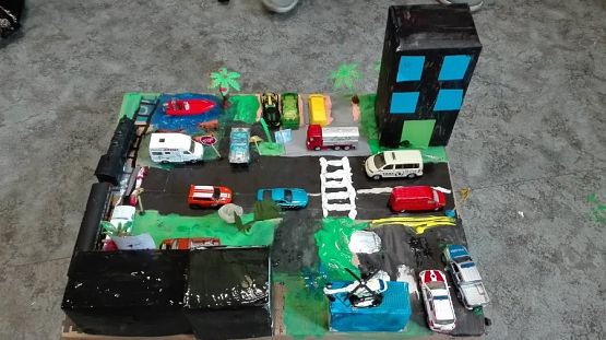 Grafika #1: MAKIETA SKRZYŻOWANIA - klasy 4