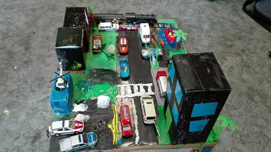 Grafika #33: MAKIETA SKRZYŻOWANIA - klasy 4