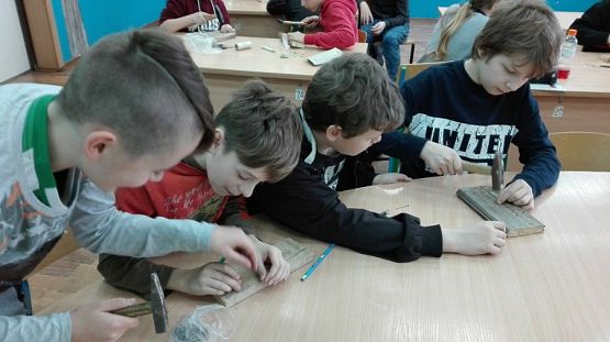  Grafika #4: Zajęcia techniczne w klasie 5b