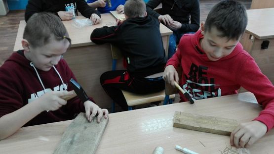  Grafika #5: Zajęcia techniczne w klasie 5b