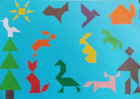  Grafika #0: Prace uczniów szkoły podstawowej i gimnazjum wykonane na Wojewódzki Konkurs Matematyczno - Plastyczny