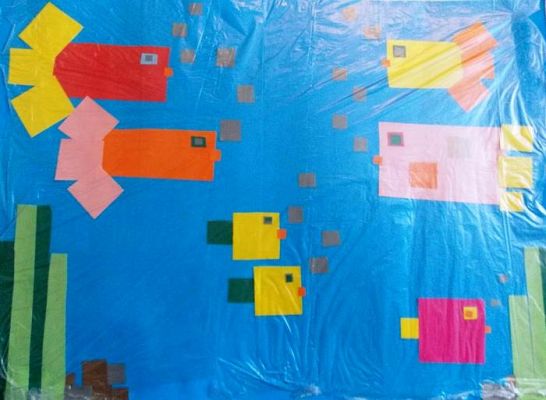  Grafika #1: Prace uczniów szkoły podstawowej i gimnazjum wykonane na Wojewódzki Konkurs Matematyczno - Plastyczny