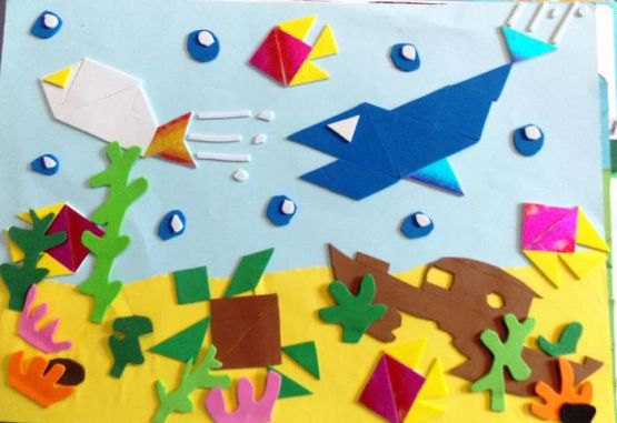  Grafika #25: Prace uczniów szkoły podstawowej i gimnazjum wykonane na Wojewódzki Konkurs Matematyczno - Plastyczny