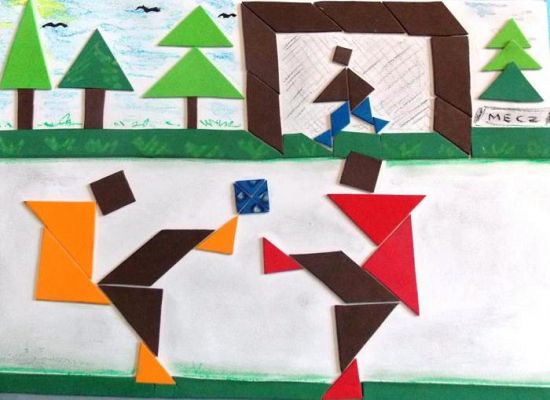  Grafika #4: Prace uczniów szkoły podstawowej i gimnazjum wykonane na Wojewódzki Konkurs Matematyczno - Plastyczny