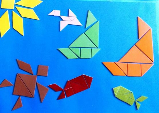  Grafika #7: Prace uczniów szkoły podstawowej i gimnazjum wykonane na Wojewódzki Konkurs Matematyczno - Plastyczny