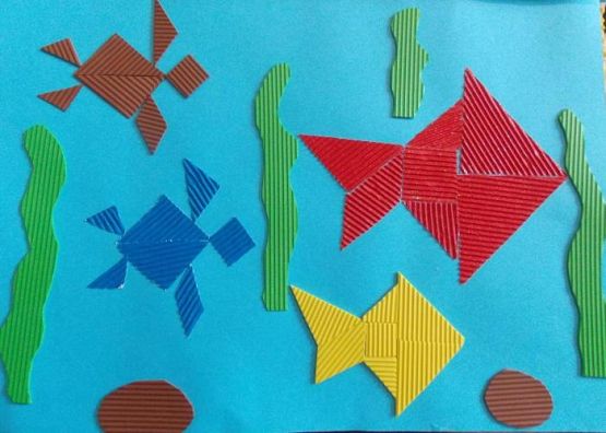  Grafika #8: Prace uczniów szkoły podstawowej i gimnazjum wykonane na Wojewódzki Konkurs Matematyczno - Plastyczny