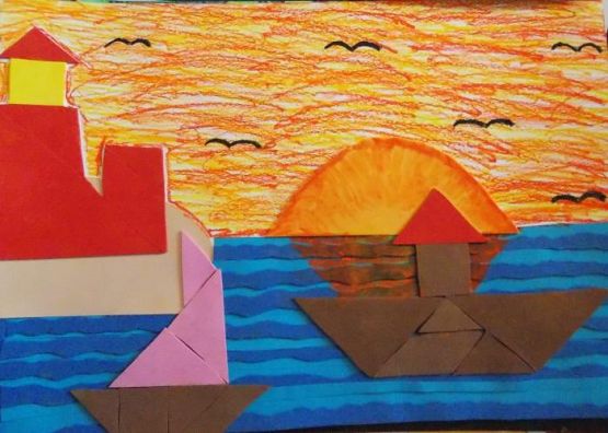  Grafika #27: Prace uczniów szkoły podstawowej i gimnazjum wykonane na Wojewódzki Konkurs Matematyczno - Plastyczny