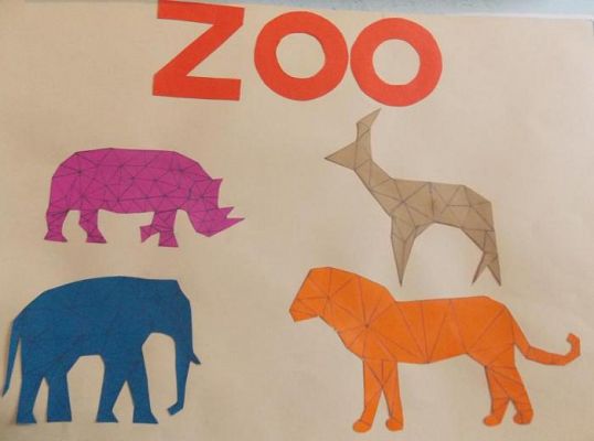  Grafika #12: Prace uczniów szkoły podstawowej i gimnazjum wykonane na Wojewódzki Konkurs Matematyczno - Plastyczny