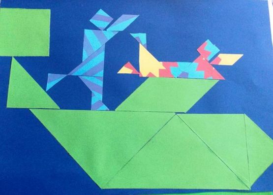  Grafika #13: Prace uczniów szkoły podstawowej i gimnazjum wykonane na Wojewódzki Konkurs Matematyczno - Plastyczny