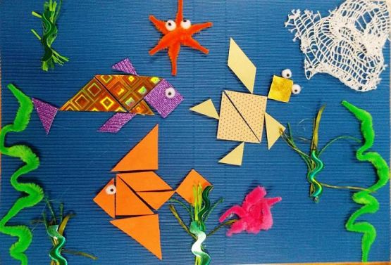  Grafika #17: Prace uczniów szkoły podstawowej i gimnazjum wykonane na Wojewódzki Konkurs Matematyczno - Plastyczny