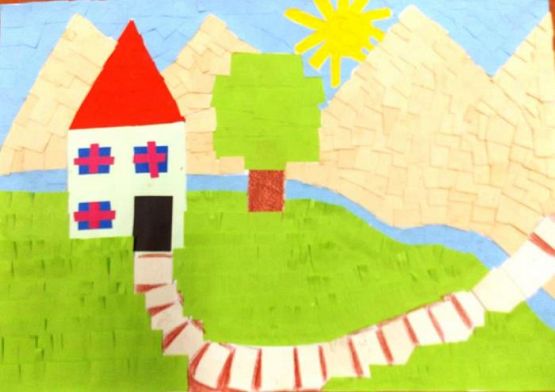  Grafika #22: Prace uczniów szkoły podstawowej i gimnazjum wykonane na Wojewódzki Konkurs Matematyczno - Plastyczny