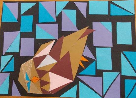  Grafika #32: Prace uczniów szkoły podstawowej i gimnazjum wykonane na Wojewódzki Konkurs Matematyczno - Plastyczny