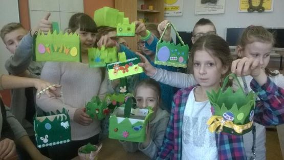  Grafika #0: Koszyki wielkanocne klasa 4a