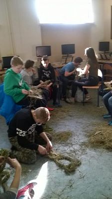  Grafika #3: Zające z siana klasa 1b gimnazjum