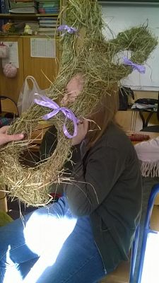  Grafika #1: Zające z siana klasa 1b gimnazjum