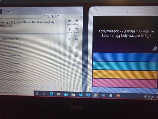 Grafika #1: Przygotowujemy pytania do szkolnego quiz "Matematyka na talerzu"