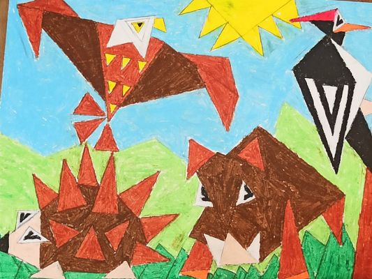  Grafika #6: WYNIKI XIV WOJEWÓDZKIEGO KONKURSU MATEMATYCZNO - PLASTYCZNEGO