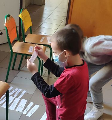  Grafika #1: Biegana ortografia w klasie 3b